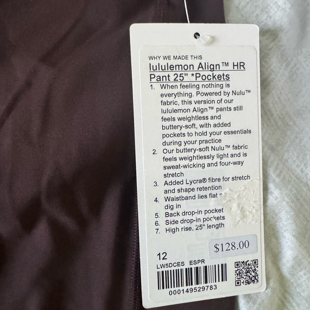 Lululemon Align HR Pants with Pockets